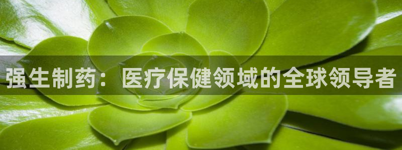 九游会老哥俱乐部官方网站：强生制药：医疗保健领域的全球领导者