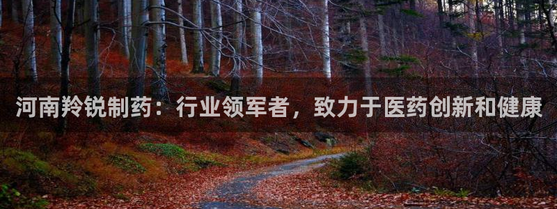 九游老哥俱乐部登录：河南羚锐制药：行业领军者，致力于医药创新和健康