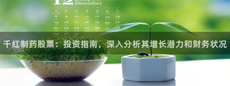 老哥俱乐部是干什么的：千红制药股票：投资指南，深入分析其增长潜力和财务状况