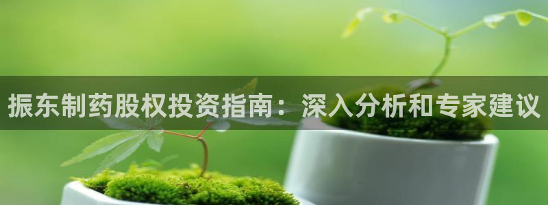 九游会老哥俱乐部官网首页论坛：振东制药股权投资指南：深入分析和专家建议