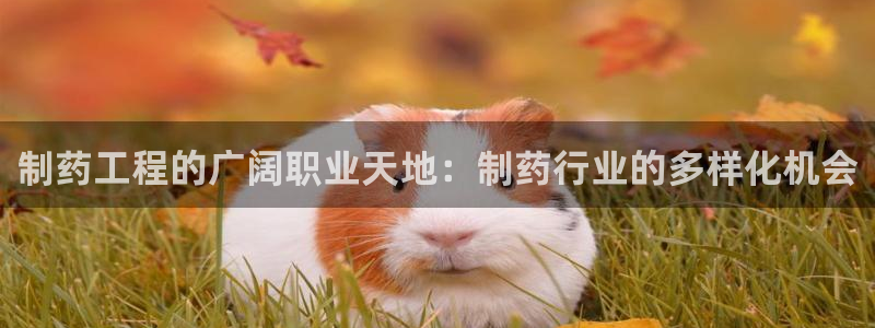 九游会老哥俱乐部社区论坛：制药工程的广阔职业天地：制药行业的多样化机会