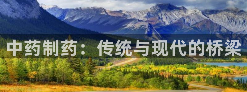 九游老哥俱乐部官网登录网址：中药制药：传统与现代的桥梁