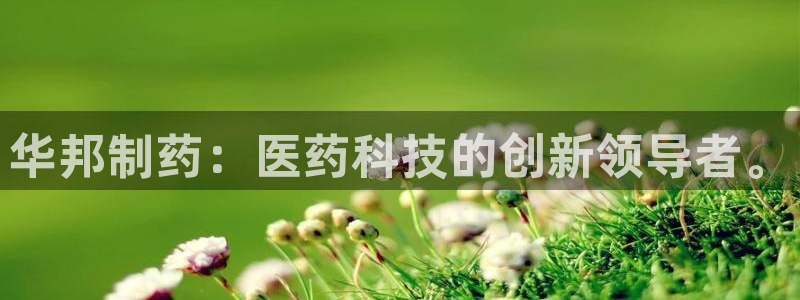 九游会老哥俱乐部必备的交流社区：华邦制药：医药科技的创新领导者。