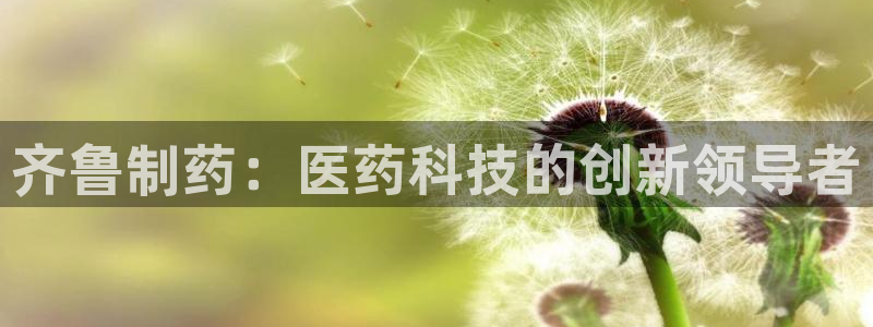 9游会老哥：齐鲁制药：医药科技的创新领导者