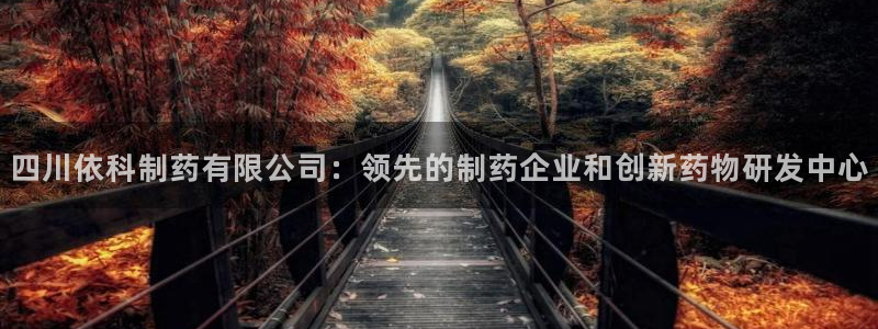 usdt九游会老哥俱乐部：四川依科制药有限公司：领先的制药企业和创新药物研发中心