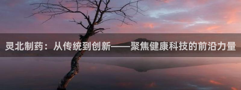 九游老哥俱乐部官网登录不了：灵北制药：从传统到创新——聚焦健康科技的前沿力量
