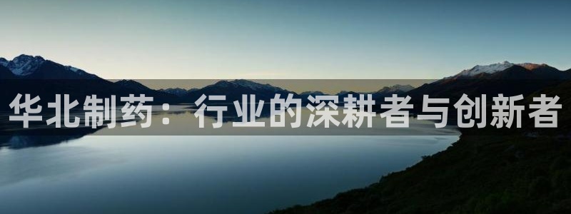 9游会老哥俱乐部：华北制药：行业的深耕者与创新者