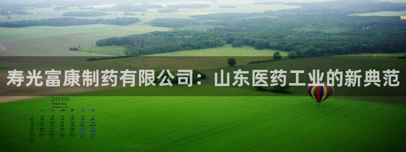 九游会老哥俱乐部官方网站：寿光富康制药有限公司：山东医药工业的新典范
