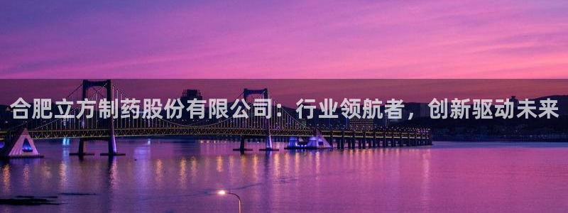 九游会老哥：合肥立方制药股份有限公司：行业领航者，创新驱动未来